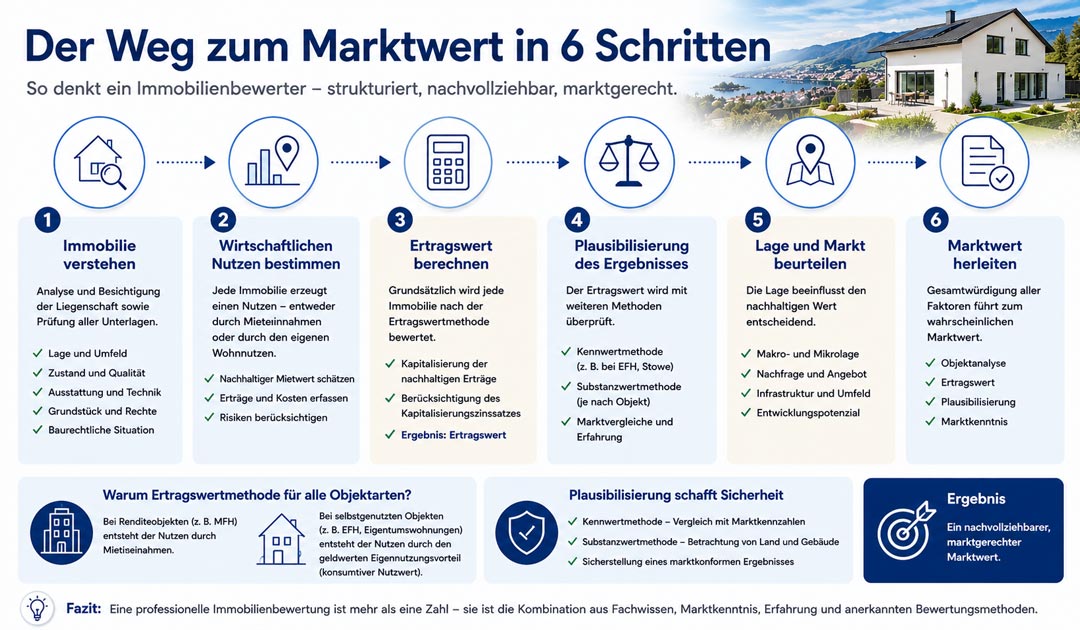 Der Weg zum Marktwert – Schritt für Schritt erklärt